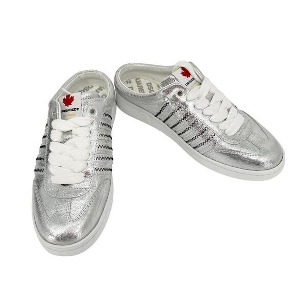 DSQUARED2 Boxer Sneakers with Open Back 37
